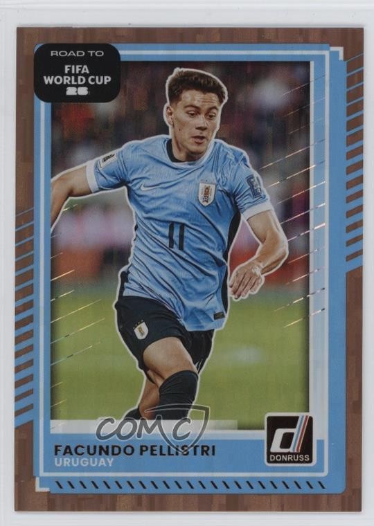 2025-26 Panini Donruss Road to FIFA World Cup Bronze Facundo Pellistri #53 4d5
