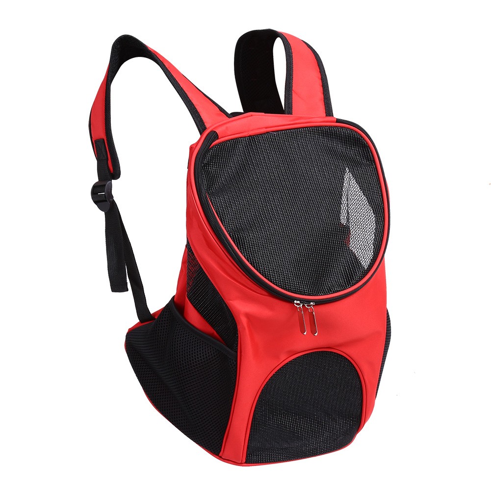 Outdoor Cat Dog Pet Backpack Travel Carrier Ventilated Mesh Double Shoulde KRI✈️