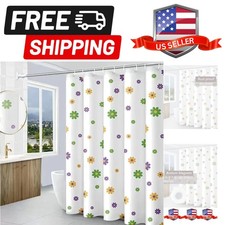 Shower Curtain Liner, 4G PEVA Shower Liner, Plastic Waterproof Shower Curtain...