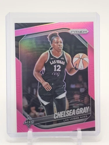 CHELSEA GRAY 2025-26 PANINI PRIZM WNBA PINK /175 #111 LAS VEGAS ACES Q5908