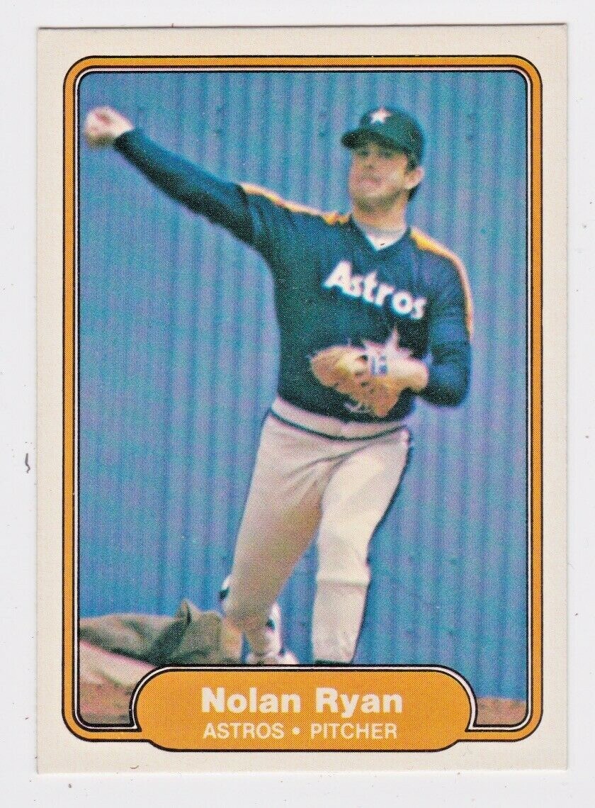 1982 FLEER BASEBALL CARD #229 NOLAN RYAN HOUSTON ASTROS