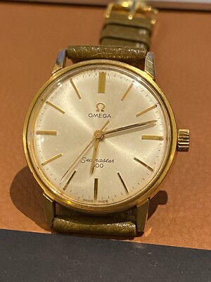 Gold Omega Po 600 Black Dial Omega Seamaster Omega Seamaster 600