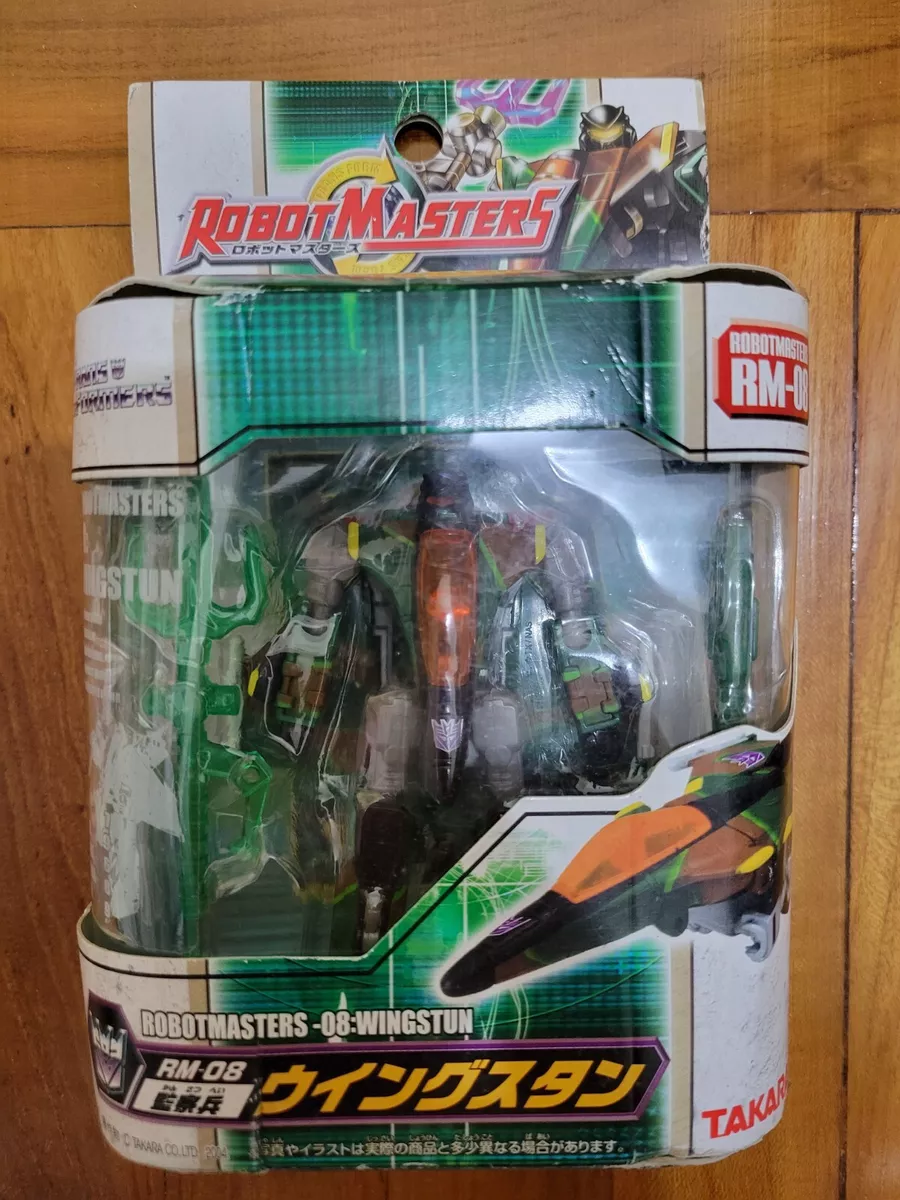 Transformers Robot Masters Wingstun RM-08 TAKARA TOMY Misb 2004