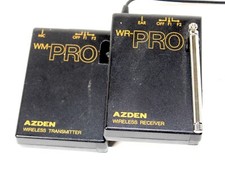 AZDEN WM-PRO WR-PRO WIRELESS TRANSMITTER  RECEIVER