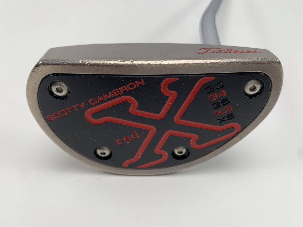 タイトリスト SCOTTY CAMERON　RED X3 33インチ Scotty Cameron Red X3 Charcoal Mist Putter 33