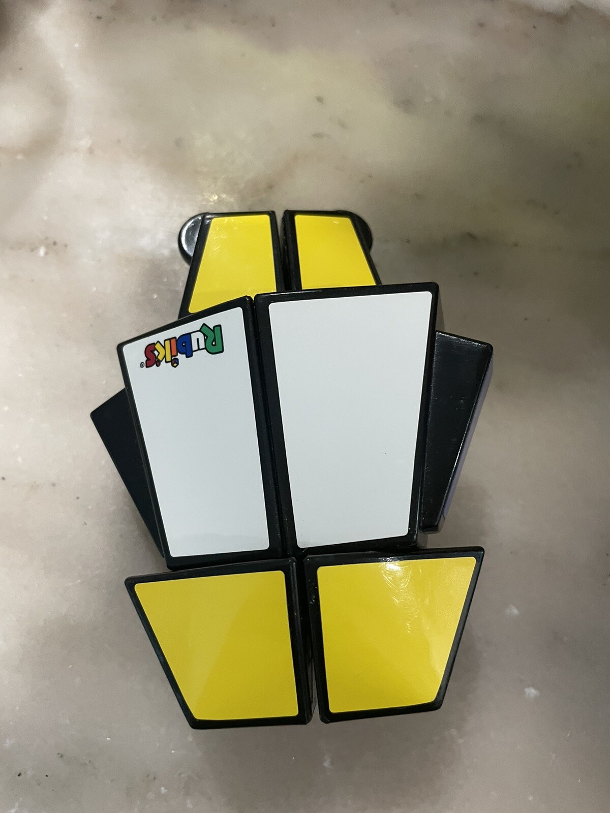 Rubik’s Junior White Bear Twistable Puzzle Brain Teaser Rubiks Cube