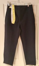 Kirkland Signature Ladies' Ankle Pant Size S Black Lightweight/Stretch NEW
