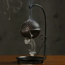 Creative Retro Iron Frame Incense Burner Backflow Incense Burner Holder
