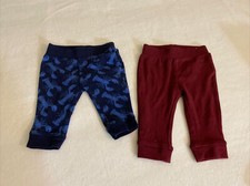 Joggers Pants Bundle Baby Boy Size 3-6 months Used Old Navy Child