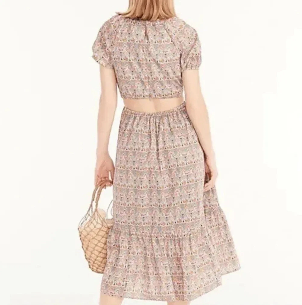 J crew cheap cotton dress