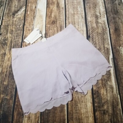 New Vero Moda lavender shorts size 40 or 6/8