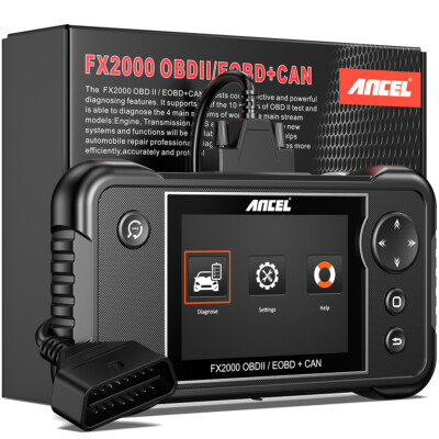 ANCEL FX2000 OBD2 Scanner Diagnostic Tool ABS SRS Transmission Car Check Engine