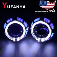 2.0 Car Motorcycle Hid Bixenon Projector Lens Led Angel Eyes Headligt Retrofit 2.0 Car Motorcycle Hid Bixenon Projector Lens Led Angel Eyes Headligt Retrofit