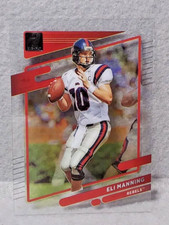 2023 Panini Chronicles Clearly Donruss Draft Picks Eli Manning #20 Rebels