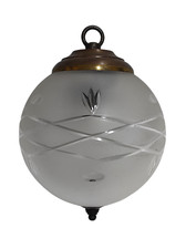 Boccia vetro Lampadario a