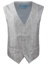 NEW Epoint Men's Multi-Pattern Formal Suit Vest and Bow Tie Set 2XL