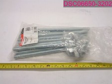 10 Pack; Hilti HAS-E-55 Anchor Rod 5/8" x 12" Threaded Steel Rods #2197997