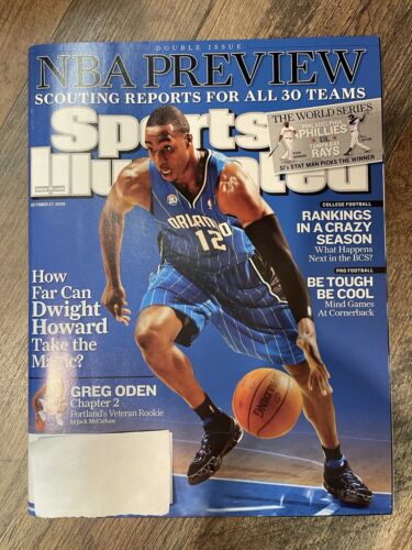 Sports Illustrated Magazine. Dwight Howard. 10/27/2008