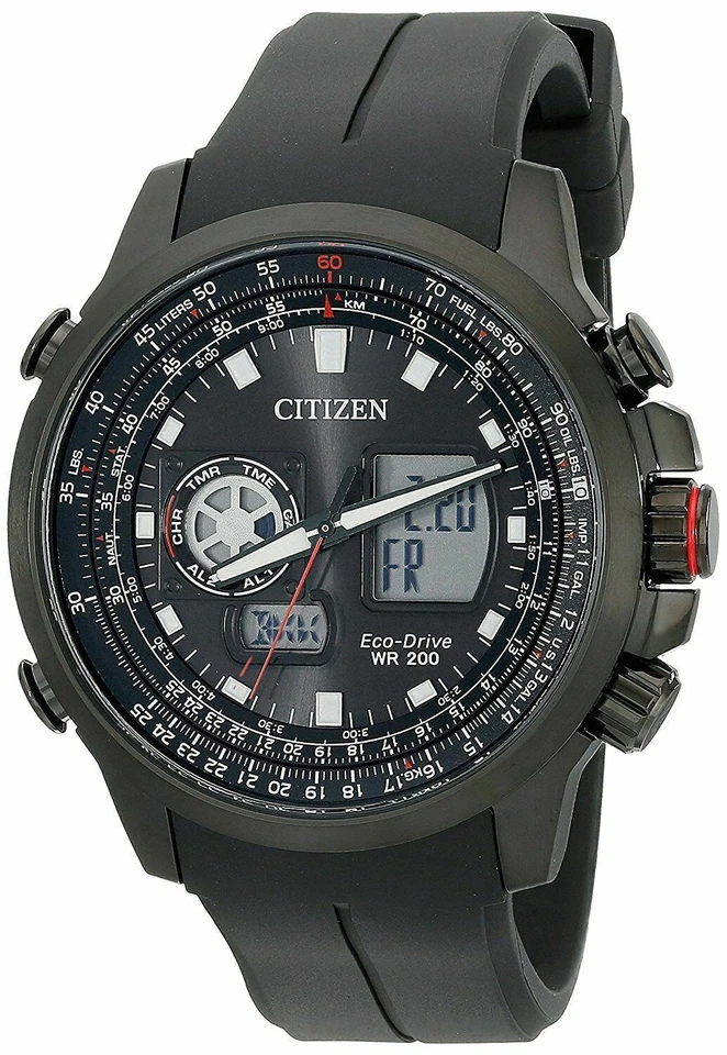 Novo relógio Citizen pulseira de borracha preta 59-R50159 modelo JZ1065-05E JZ1066-02E - Imagem 4 de 4