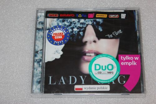 Lady Gaga - The Fame CD - POLISH RELEASE & STICKERS VERY RARE - Afbeelding 1 van 2