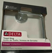 Delta 759460 Trinsic Chrome Wall Mounted Towel Ring