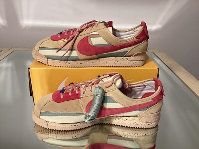 Nike Cortez SP X Union Men s Size 15 Pink Clay Dutch Green DR1413 200
