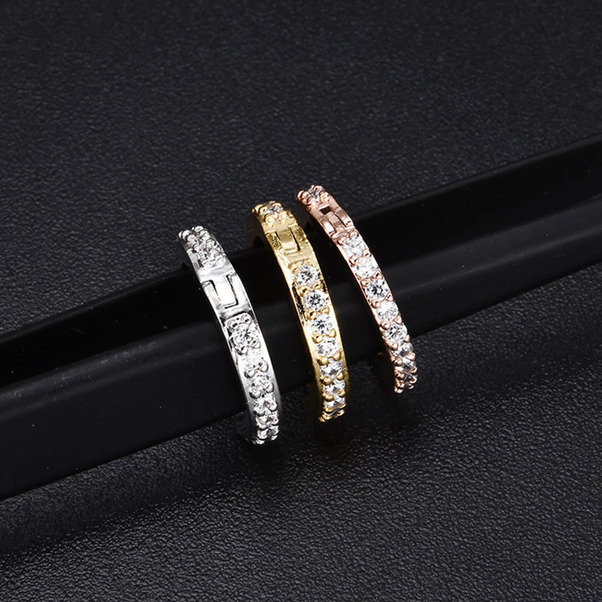 Stud Earring All match Decorative Piercing Hoop Studs Earlobe Tragus Circle Mini