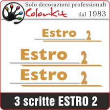 Adesivi Estro 2 per Kentucky Camp color oro-By Colorkit - cod.001706