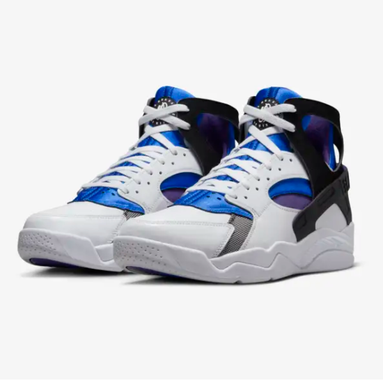 Nike Air Flight Huarache Mid Shoes 'Purple Royal Blue' (FD0183-101) - Main Image