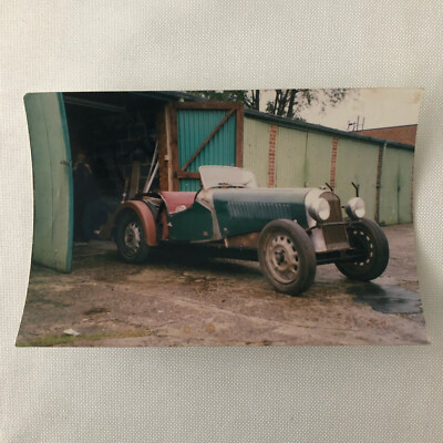 Vintage Morgan 4/4 Barn Find Car Photo Photograph Junk Yard 