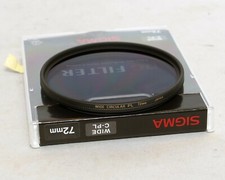 Sigma 72mm DG Wide Circular PL Polarizer Filter 35mm SLR DSLR film Digital