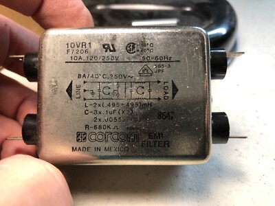 CORCOM 10VR1 EMI FILTER