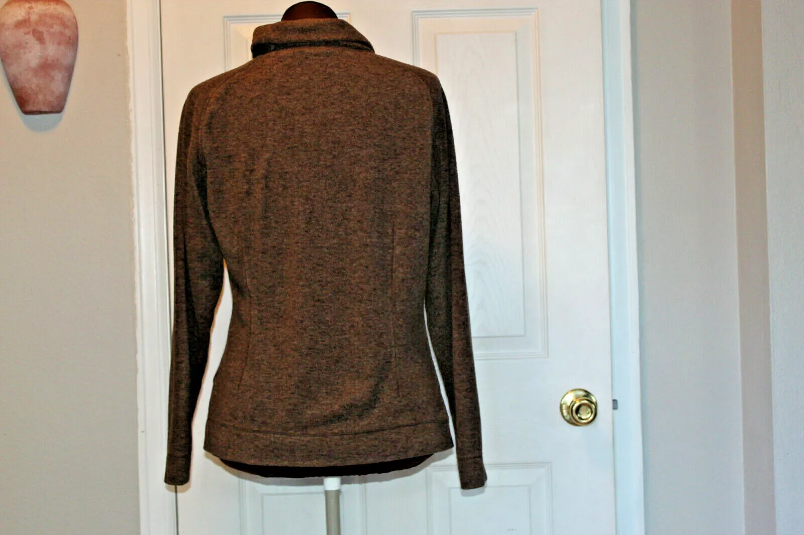 lole fleece knit insert pullover shirt
