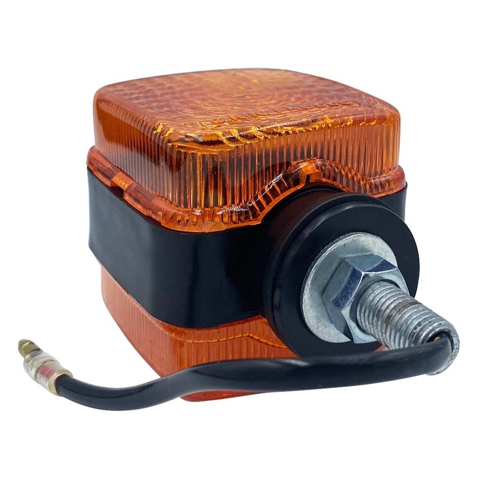2 Pcs Rear Turn Signal Light Flasher Square Lamp Tractor Yanmar Kubota