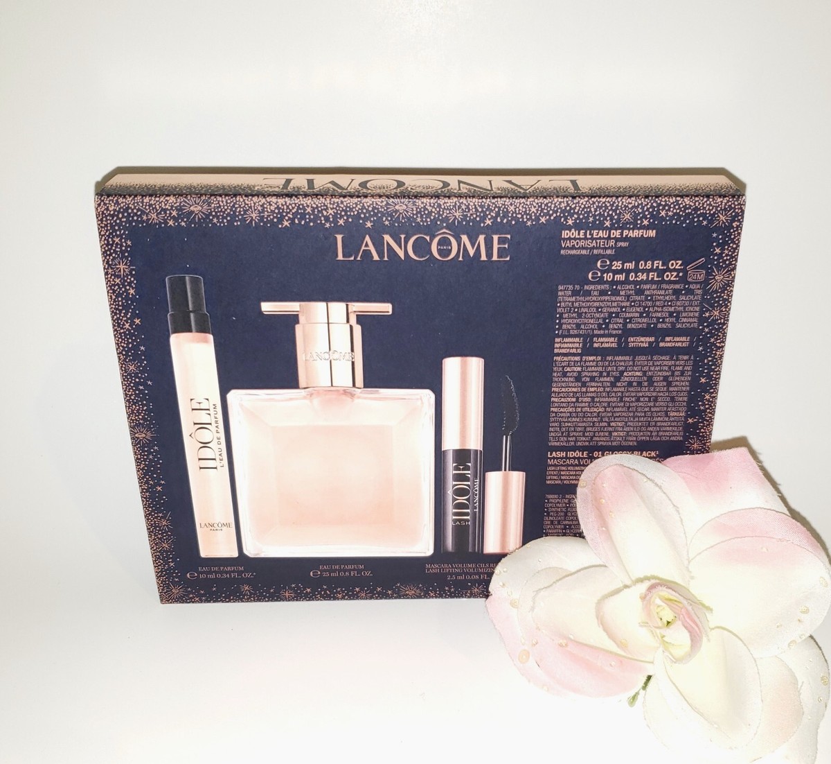 Lancome Idole L' Eau De Parfum EDP Perfume 3pc Gift Set