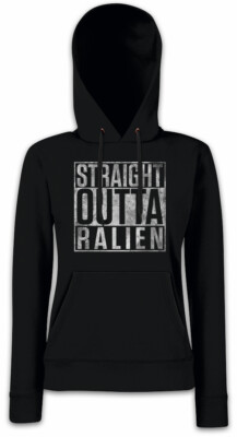 Straight Outta Ralien Damen Hoodie Sweatshirt The Kingkiller Fun Chronicle