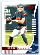 Mitchell Trubisky 2019 Panini Absolute Red #64