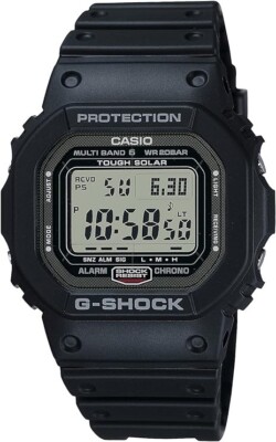 Casio G-SHOCK GW-5000U Black Solar Radio Digital Men's Watch New