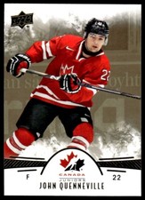 2016-17 Upper Deck Team Canada Juniors GOLD John Quenneville Canada #85