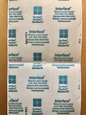 50 Pack Interface Floor Adhesive TacTiles for Carpet Square Installation