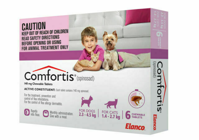comfortis flea control