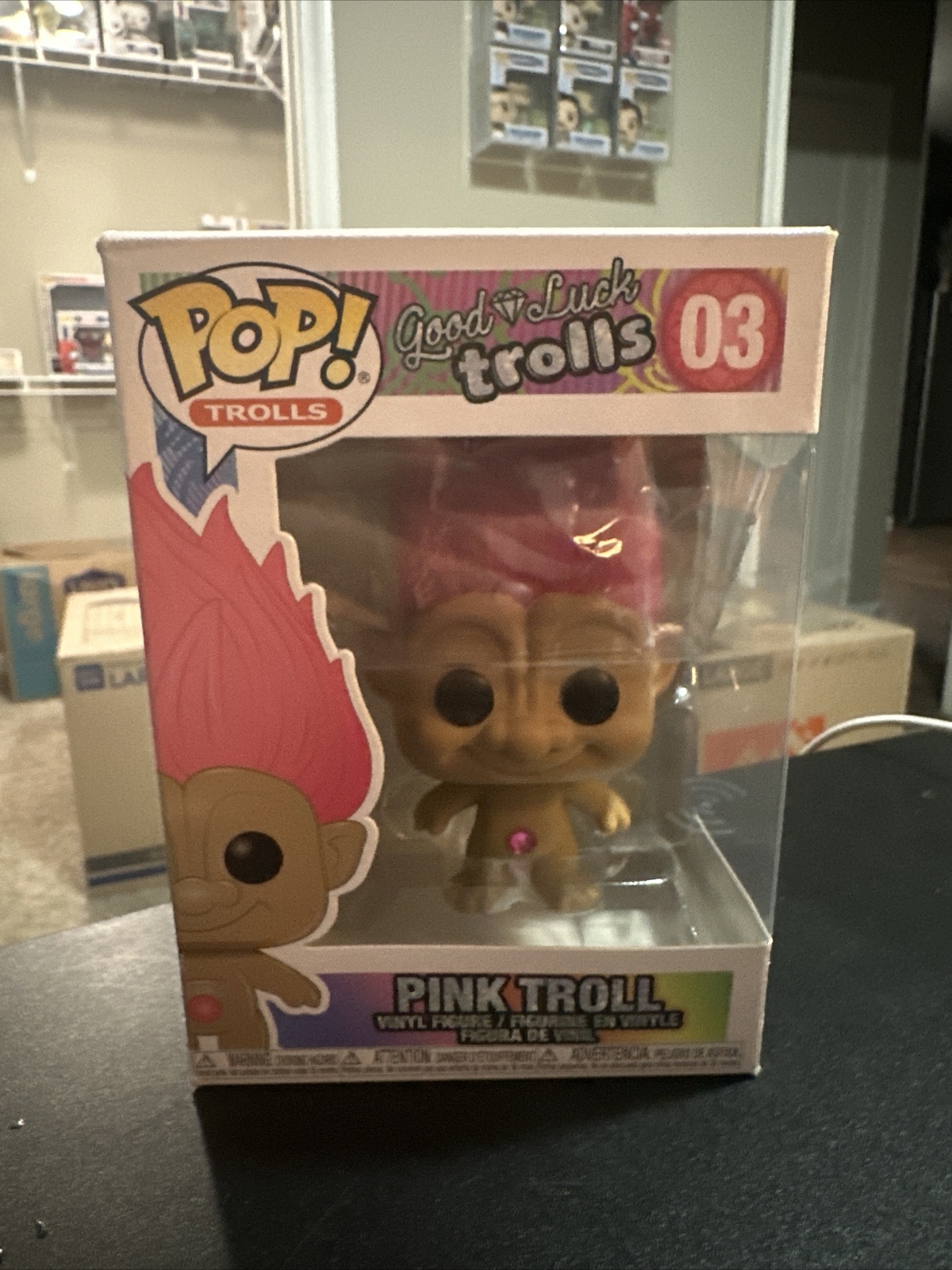 Funko Pop! Vinilo: Trolls - Pink Troll