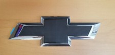 New Black Rear Tailgate Bowtie Emblem For 2014 - 2018 Gm Silverado 1500
