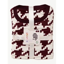 Joyspun Women's Velour Burgundy 3Pc Pajama Sleep Gift Set Size S, M, L, XL NEW