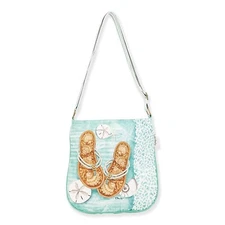 Sun'N'Sand - Medium Crossbody - Blue - NWT