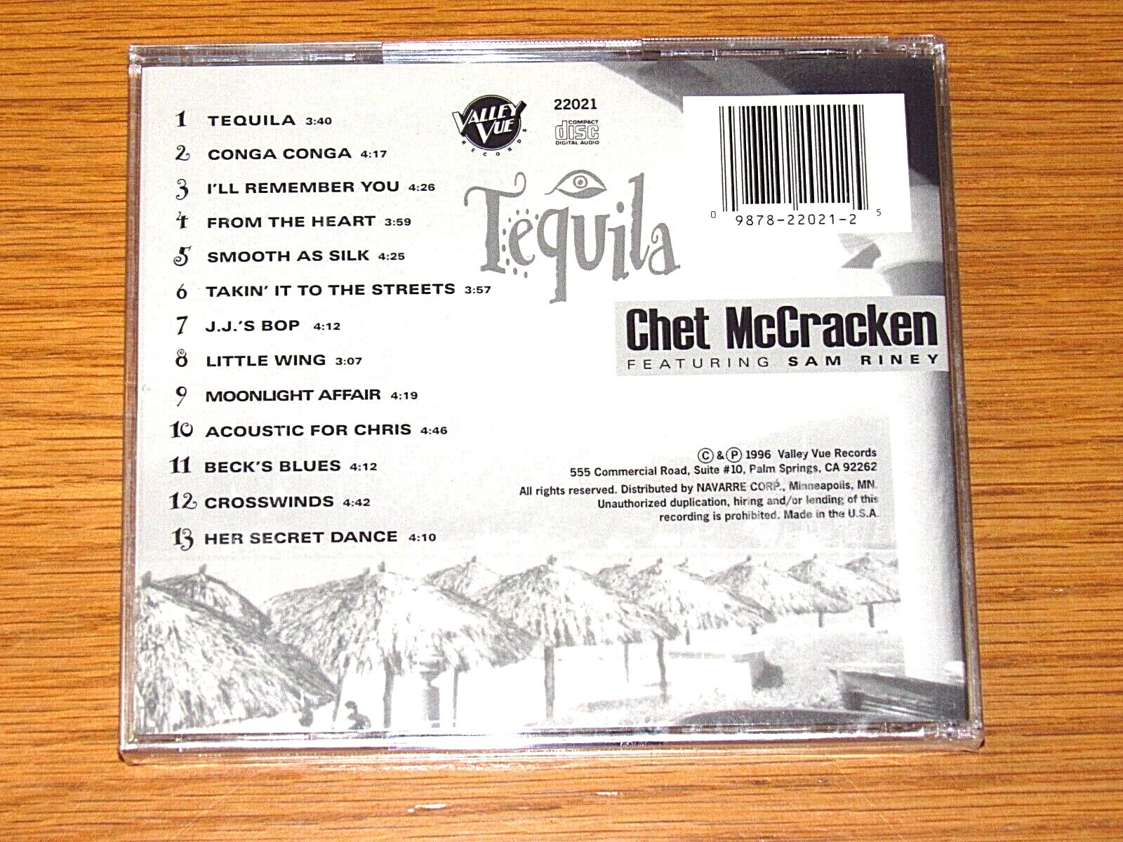BRAND NEW ROCK CD - CHET McCRACKEN/SAM RINEY -