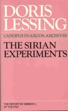 The Sirian Experiments by Lessing, Doris Hardback Book The Fast Free Shipping