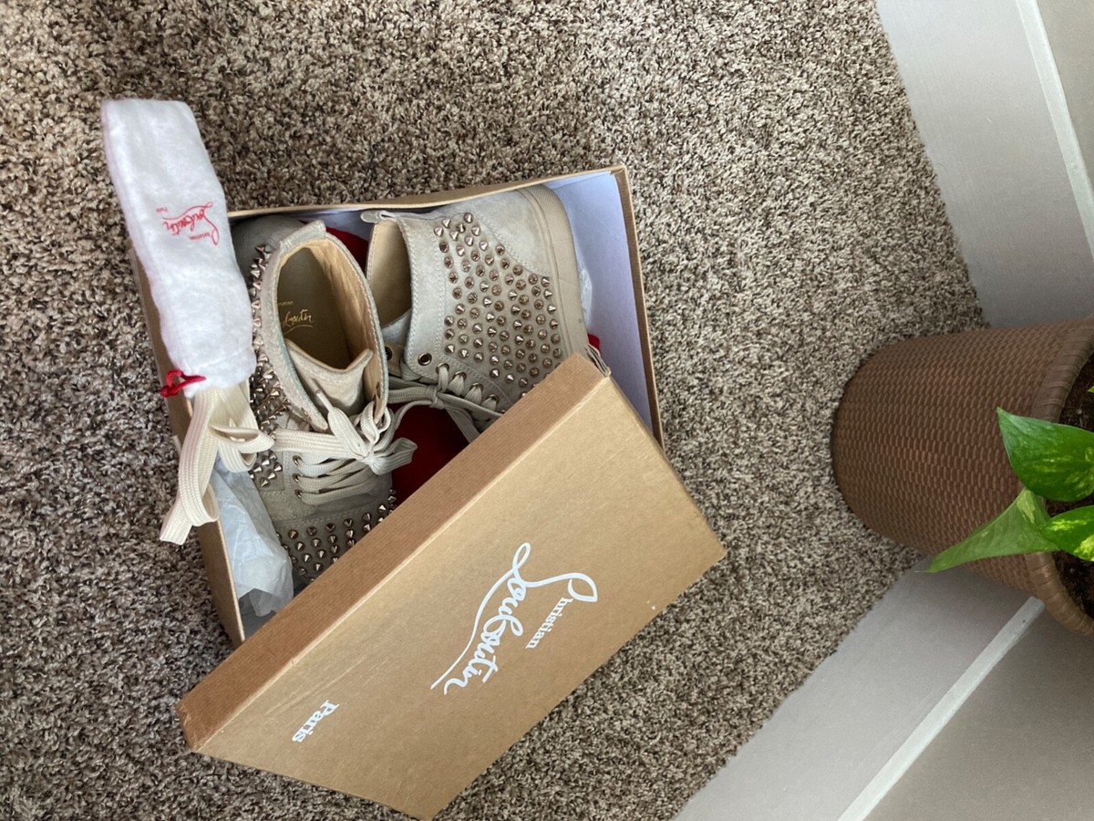 Christian Louboutin Spike Sneakers 37.5 | eBay