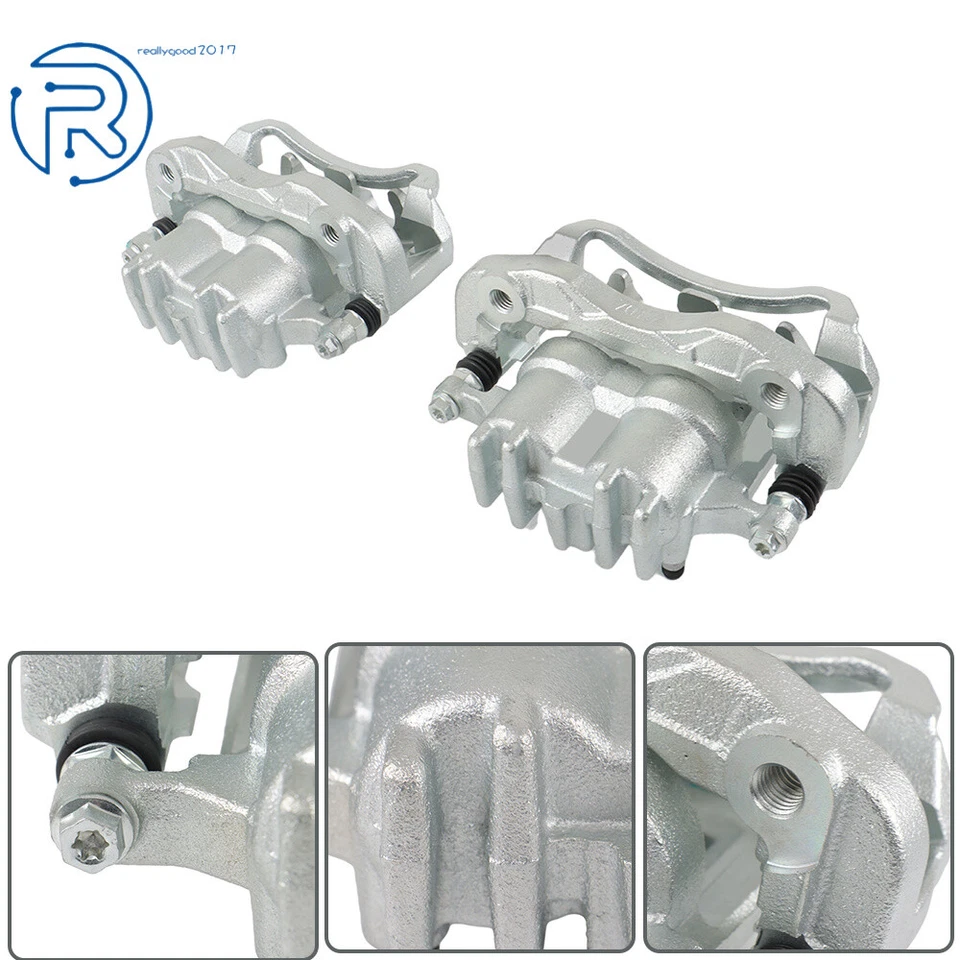 Juego de pares de pinzas de freno de disco traseras izquierda y derecha para Ford F-350 Super Duty 2000-2004 Foto 2 de 4