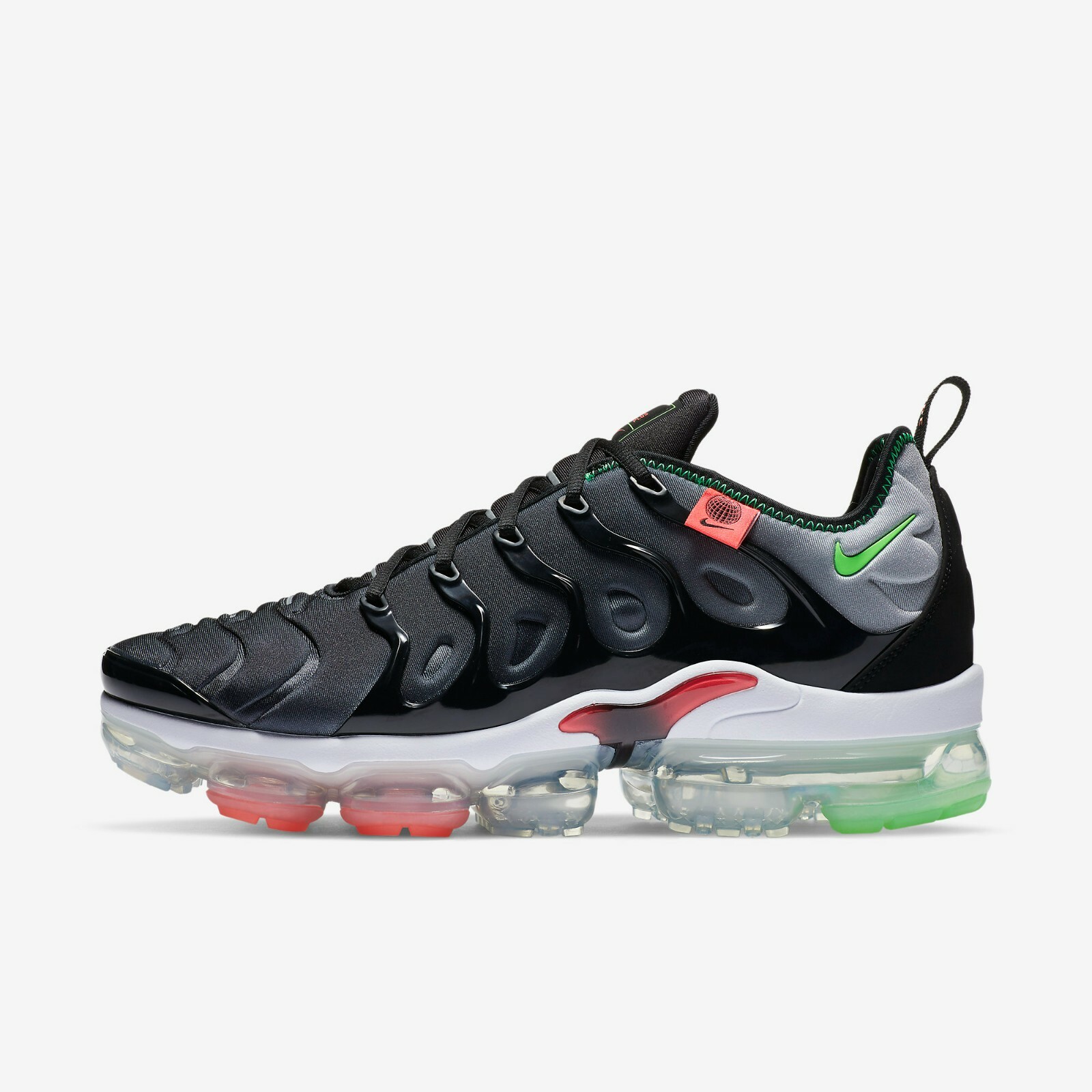 Nike Vapormax Plus Worldwide Pack, Men's 7, Black/Silver/Crimson,  CZ7904-0010 | eBay